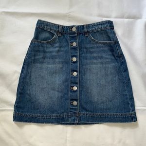 Denim skirt
